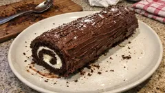 Tronco de Natal com creme de manteiga: a sobremesa clássica que brilha na mesa