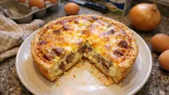 Quiche de assado: a receita simples para aproveitar sobras e ficar cremosa