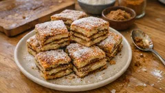 Bola Doce de Miranda em camadas: fofa, aromática e perfeita para o lanche