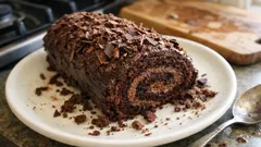 Tronco de Natal caseiro: simples de fazer e bonito para levar à mesa