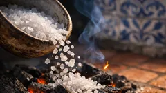 Porque se deita sal grosso nas brasas do churrasco e quando é que resulta