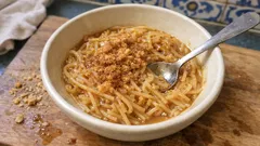 Aletria de caramelo cremosa: uma versão simples e reconfortante para fazer em casa