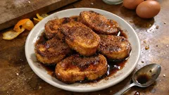 Rabanadas tradicionais à portuguesa: estaladiças por fora, húmidas por dentro