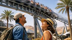 Six Flags Qiddiya City: o novo parque perto de Riade com a montanha-russa mais extrema do mundo