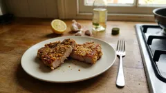 Costeletas de vitela à moda da Beira: douradas, suculentas e com crosta leve