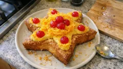 Bolo estrela de Natal: a sobremesa com noz e fios de ovos que brilha na mesa