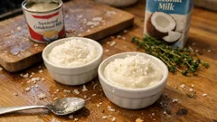 Mousse de coco bem firme e cremosa: receita simples para fazer com antecedência