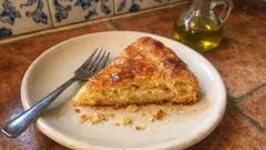 Galette de coco com massa folhada: estaladiça por fora, cremosa por dentro