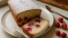 Bolo de framboesas fofo e húmido: a receita caseira que sai sempre bem
