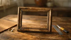 Como transformar uma moldura antiga num quadro de recados de cortiça em 8 passos