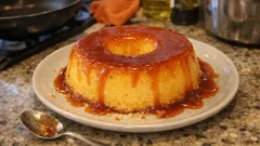 Pudim de laranja do Algarve: cremoso, com caramelo e cozedura em banho-maria