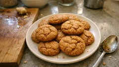 Cookies de gengibre fáceis: aromáticas, douradas e simples de fazer