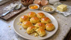 Broinhas de gema: doce conventual com calda em ponto de pérola (passo a passo)