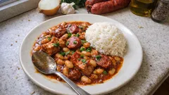 Feijoada tradicional portuguesa: o truque do caldo das carnes para um molho bem apurado