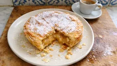 Tarte de feijão cremosa com massa folhada: receita simples e sempre bonita