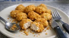 Nuggets de frango no forno: crocantes por fora e sem precisar de fritura