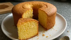 Pão de ló de laranja bem fofo e húmido — receita simples para fazer em casa