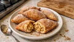 Azevias de grão e avelã no robot de cozinha: douradas e fáceis de fechar