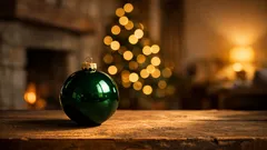 Bolas verdes na árvore de Natal: a tendência de 2025 que traz equilíbrio à decoração