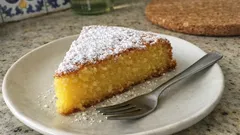 Bolo Paraíso conventual: húmido, com amêndoa e canela, ideal para fazer de véspera