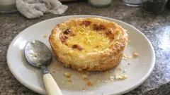 Tarte de natas com leite condensado: cremosa, douradinha e muito simples
