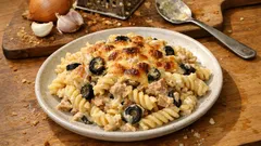 Massa de atum gratinada no forno: cremosa, com queijo dourado e pronta em 30 minutos